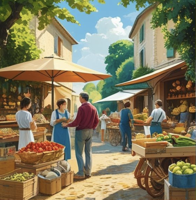 French terroir products, quality and freshness guarantee